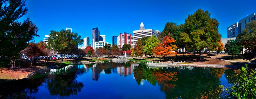 Skyline of Charlotte North Carolina